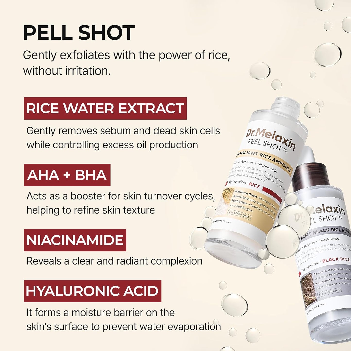 Dr. Melaxin Rice Peel Ampoule